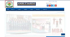 Desktop Screenshot of amrutimba.org