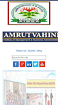 Mobile Screenshot of amrutimba.org